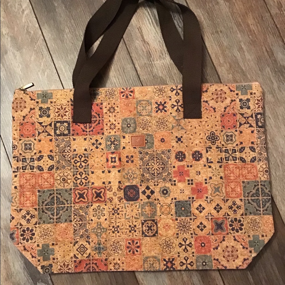 Beautiful cork bag from Lisbon, Portugal- 🆕